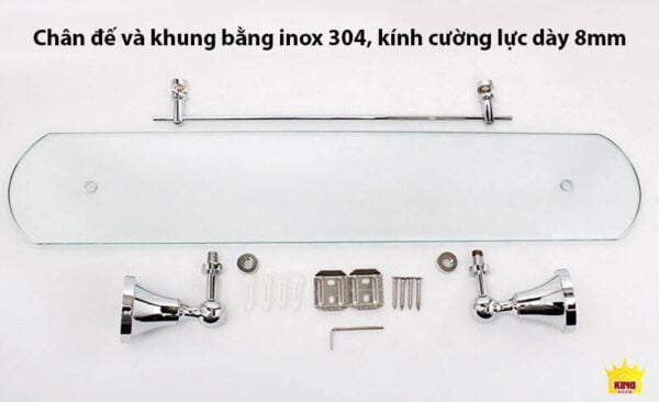 Bộ kệ kính nhà tắm KS50