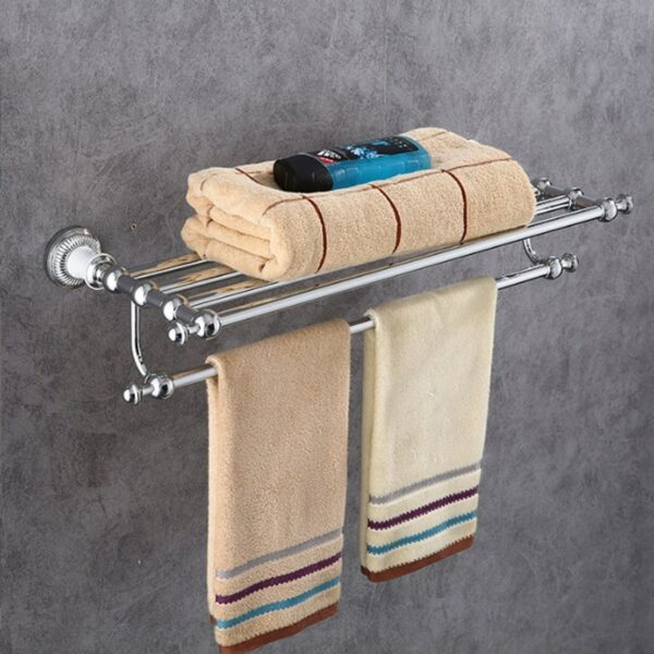 Giá treo khăn nhà tắm bằng đồng mạ Chrome G50